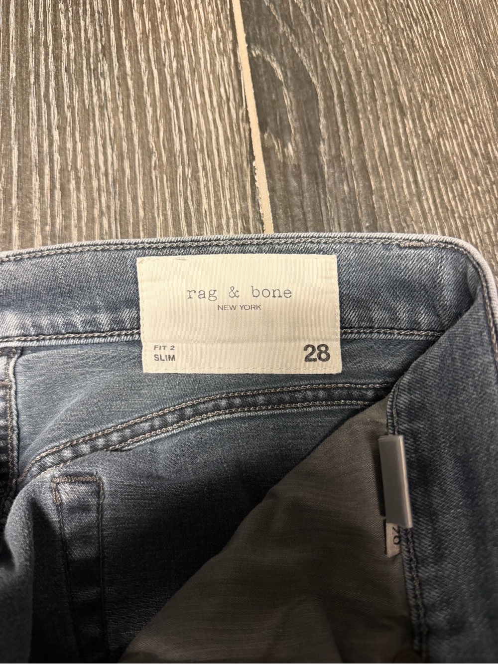 rag & bone Fit 2 Slim Jeans - Minna - Picture 4 of 6